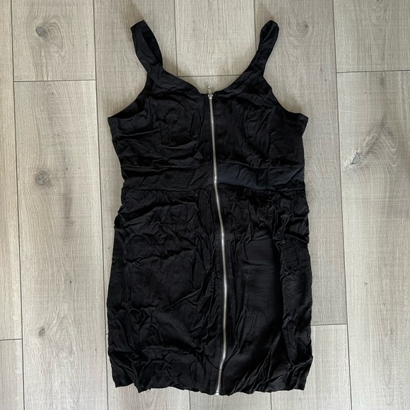 Plus Zipper Mini Dress - Picture 5 of 14